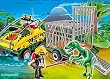 Amphibian Vehicle with Deinonychus