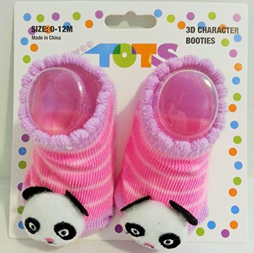 Baby Booties (Pink Panda)