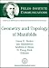 Book Geometry and Topology of Manifolds (Fields Institute Communications)