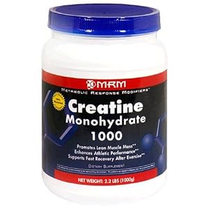 MRM Creatine Monohydrate 1000, 35.2-Ounce Plastic Jar