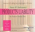 Sum and Substance Audio Set on Product Liability (Audio CD) (Sum and Substance)