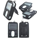 Creative Lab Zen Vision M Video 60GB Hi-Grade Leather Cases with Video Viewing Kickstand Belt Clip