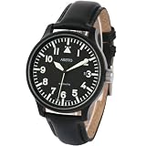 Aristo 0H05 42mm Black PVD Aviator Automatic (self-winding) Watch by Aristo