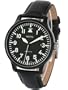 Aristo 0H05 42mm Black PVD Aviator Automatic (self-winding) Watch