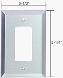 C.R. LAURENCE GMP12C CRL Clear Decora Glass Mirror Plate