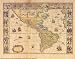 Map of South America , 26x21