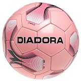Diadora Baggio Soccer Training Ball (Size 4, Pink)