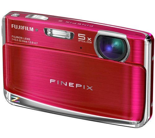 Fujifilm FinePix Z70 Digital Camera - Pink (12MP, 5x Optical Zoom) 2.7 inch LCD