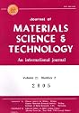 Journal of Materials Science & Technology