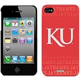 NCAA Kansas Jayhawks Full Repeat iPhone 4 Case
