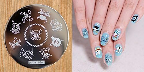 1 Piece Hive Flower Pattern Nail Art Image Plate Stamper Stamping