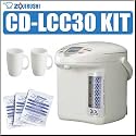 Zojirushi CD-LCC30 Micom 3.0-Liter Electric Dispensing Pot + Accessory Bundle
