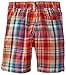 Nautica Boys' 2 Piece Pique Solid Polo with Plaid Short