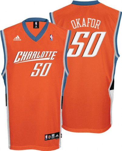 Charlotte Bobcats Emeka Okafor #50 Swingman Youth Jersey by Reebok
