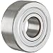 SKF Yoke Type Track Roller, Straight OD, Shielded, Metric
