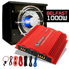 Car Hifi Set "Belfast" exaltierte 0.1 Anlage 1000 Watt mit Bass &amp; Endstufe