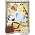 Bedtime Originals Jungle Buddies 3 Piece Crib Bedding Set, Brown/Yellow