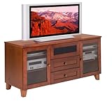 Furnitech 61 inch Shaker Console - (Dark Cherry Finish)