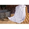 Saunatuch Wellnesstuch Badetuch Uni Weiss Frottee 80x200 cm (1-9-14)