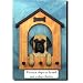 Mastiff (Brindle) Doghouse Leash Holder