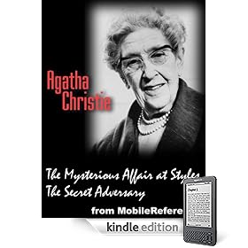 Agatha Christie. 2 novels: The Mysterious Affair at Styles and The Secret Adversary (mobi)