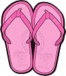 Pink Floor Mats 2 pc Rear