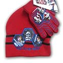 Boy's Star Wars Knit Beanie Hat and Gloves Set (4-14)