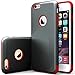 iPhone 6 Plus Case, Caseology [Sleek Armor Series] Slim Fitted Hard Exterior [Black / Red] [Metallic Shell] for Apple iPhone 6 Plus & iPhone 6S Plus