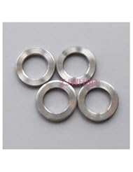 Sports: 4pcs M5 Titanium Ti Flat Washer for Bike Screw Bolt Nut Parts - YuKi