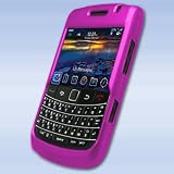 iGloo Hard Rubberised Hybrid Case for BlackBerry 9700 BOLD 2 - Pink