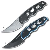 SOG Topo Tactical Knife - Contour Curved
