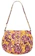 Vera Bradley Bali Gold Saddle Up Handbag