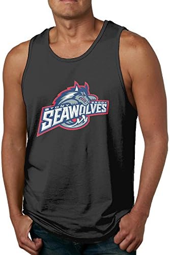 EVALY Men's Fashion Stony Brook University Tank Black Size XXL