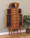 Jewelry : POWELL - "Woodland Oak" Jewelry Armoire - Item 604-315