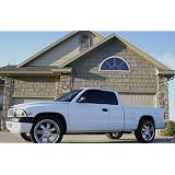 97-04 DODGE DAKOTA CHROME FENDER TRIM Wheel Well Molding 2WD 4WD 1997 1998 1999 2000... 
