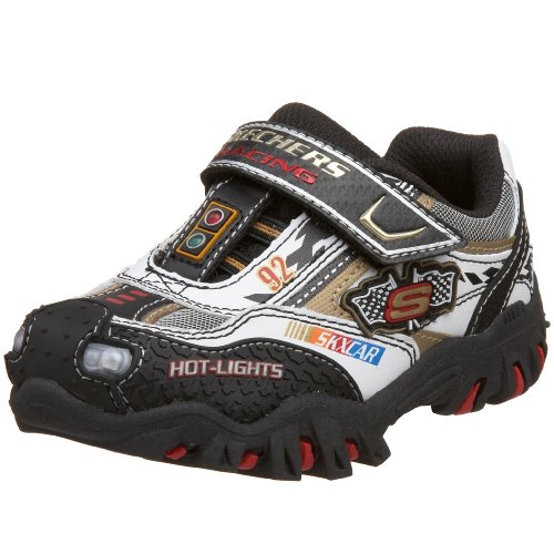 Skechers Infant Toddler Hot Lights - Damager - Race Car Sneaker