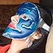 HealthAndYoga(TM) Anti-Fatigue Cooling Gel Face Mask with Self-Stick Strap - Facial Skin Refresh