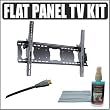 Flat Panel LCD & Plasma HDTV Accessory Kit for 40-inch/ 42-inch/ 46-inch/ and 50-inch/ 52-inch/ 56-inch/ 58-inch/ 60-inch/ 65-inch/ 68-inch/ and 70-inch Screens