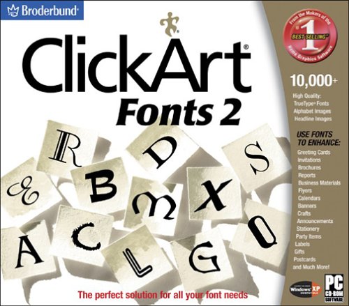 ClickArt Fonts 2 (Jewel Case)