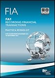 FIA, for exams from December 2011 to December 2012. FA1, Recording financial transactions