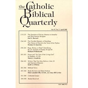 Catholic Biblical Quarterly by 