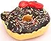 brown sprinkles Hello Kitty donut squishy charm for cellphone or bag
