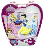 Disney Princess Puzzles in a Tin Box (150 Pieces)