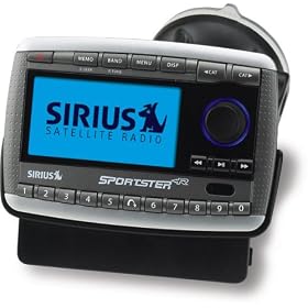 SIRIUS Sportster Replay Plug-and-play satellite radio with car accessories
