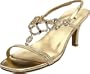 Annie Women's Sadie Evening Dress Sandal,Gold,6 M