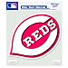 MLB Cincinnati Reds 8-by-8 Inch Diecut Colored Decal