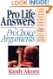 Pro-Life Answers to Pro-Choice Arguments