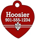 Indiana Hoosiers Personalized Dog Tag Cat Tag Pet Id Tag