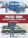 Police Cars Coloring Book: From Paddy Wagons to Patrol Cars (Cars & Trucks)