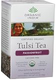 Organic India Tulsi Passionfruit, 1.27-Ounce Boxes (Pack of 6)